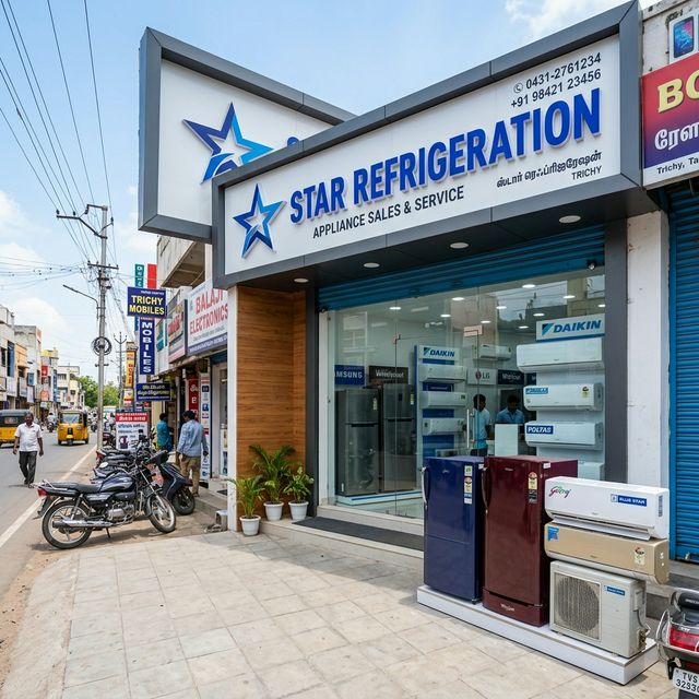 Star Refrigeration Shop in Trichy